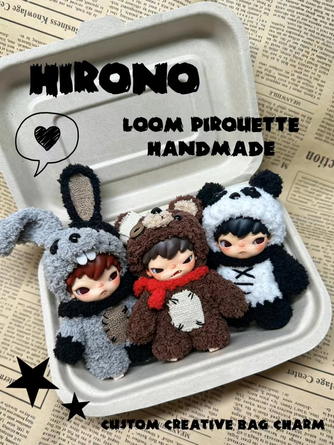 Mini Handmade Hirono🧸