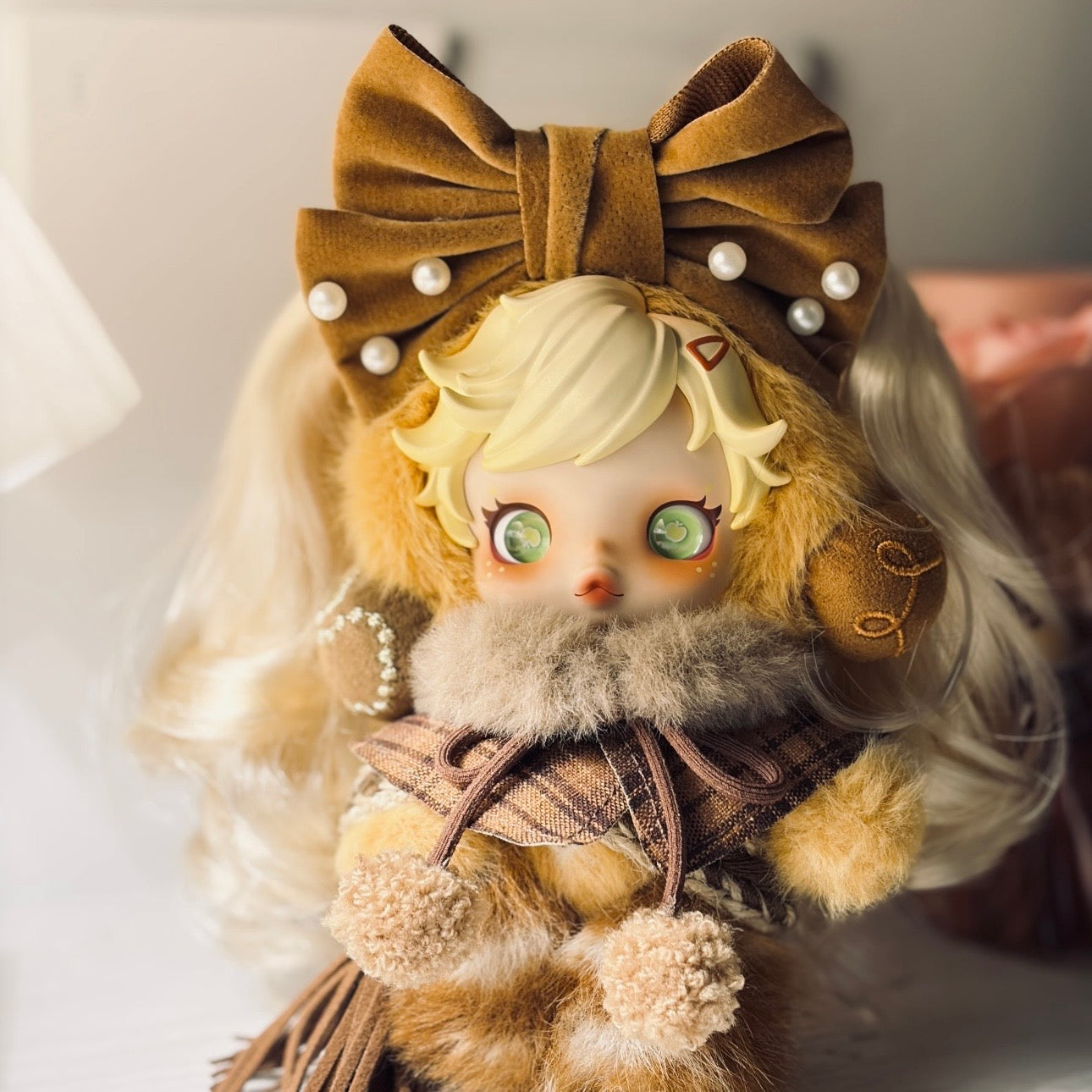 Skullpanda Handmade Clothes Set Outfit | Bow&Cape