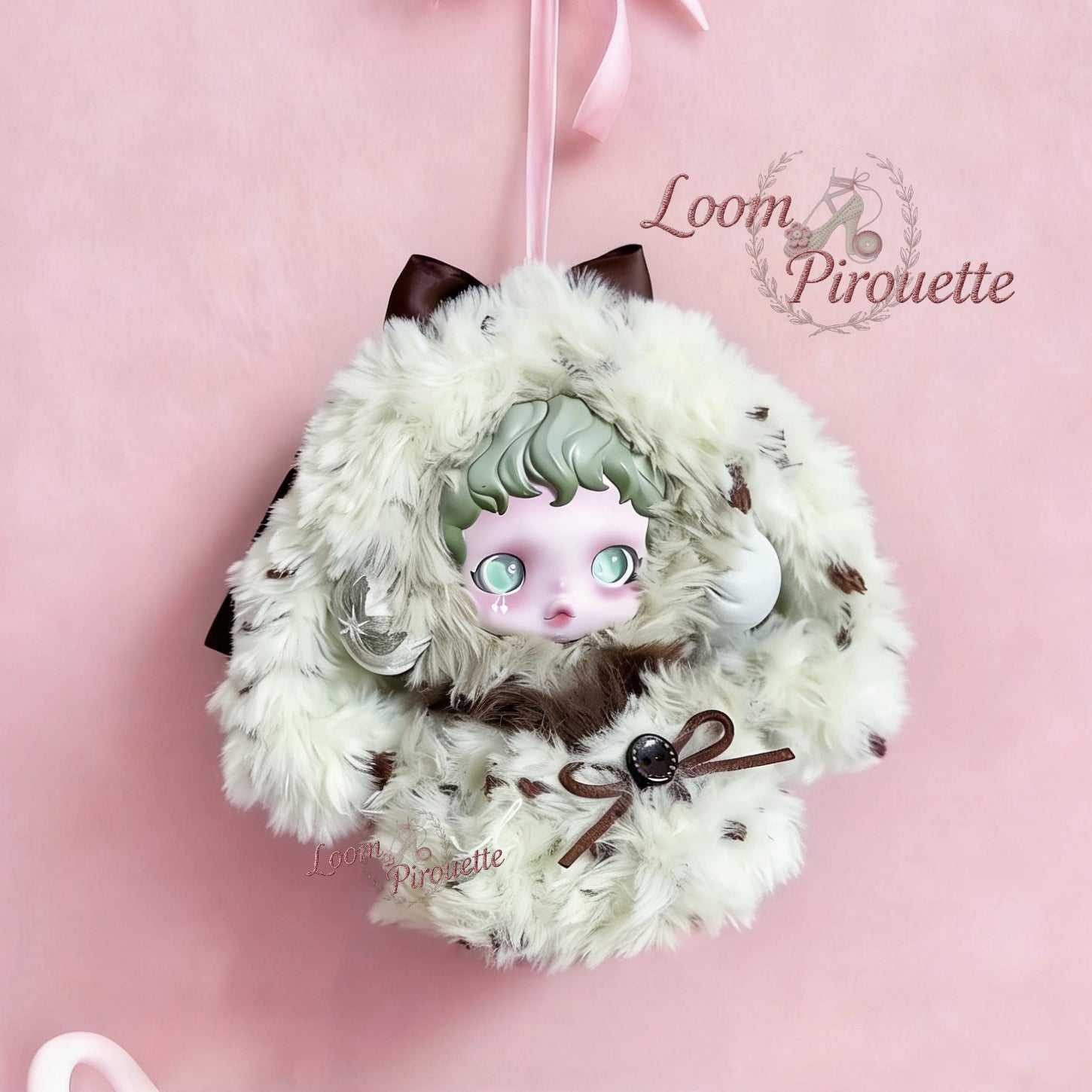 Skullpanda Handmade Clothes Set Outfit | Knitted Bunny