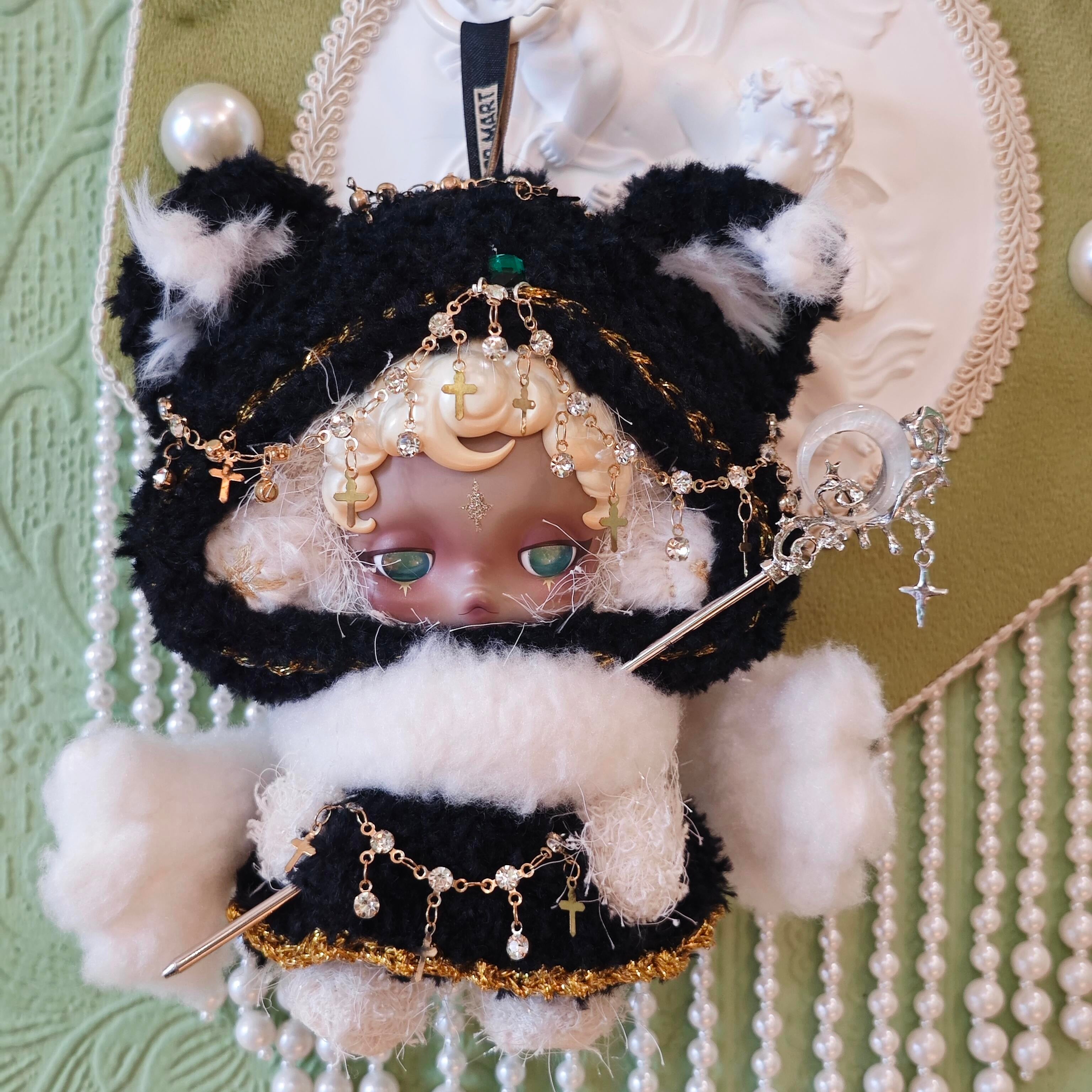 Skullpanda Handmade Clothes Set Outfit | Magic Cape