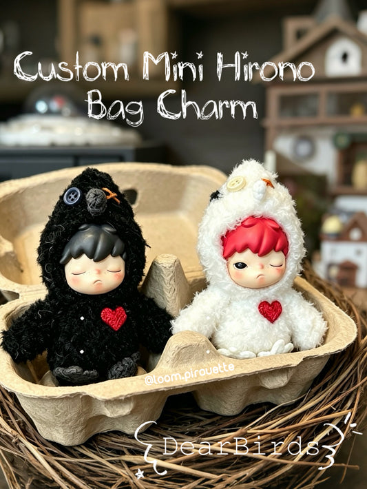 Custom Hirono Bag Charm｜10cm Hirono (incl. doll) WYSIWYG Dearbirds