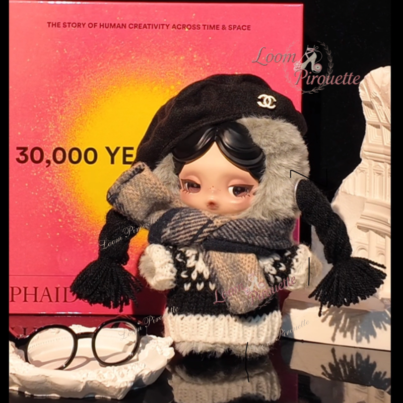 Skullpanda Handmade Clothes Set Outfit | Lapapeysa Sweater Set