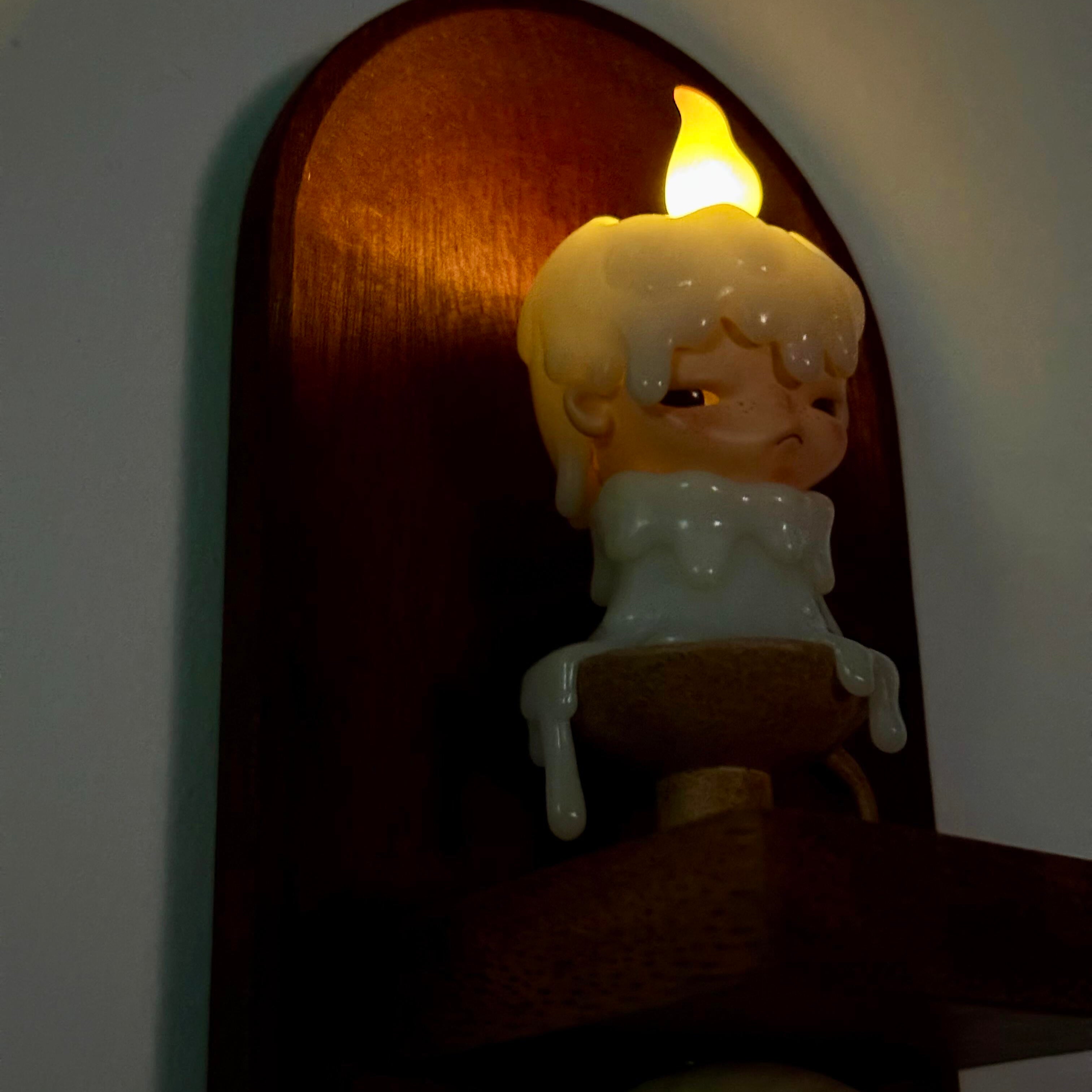 Hirono Candlestick Wall Lamp (Magnetic Light) / Blind Box Wall Storage Ornament