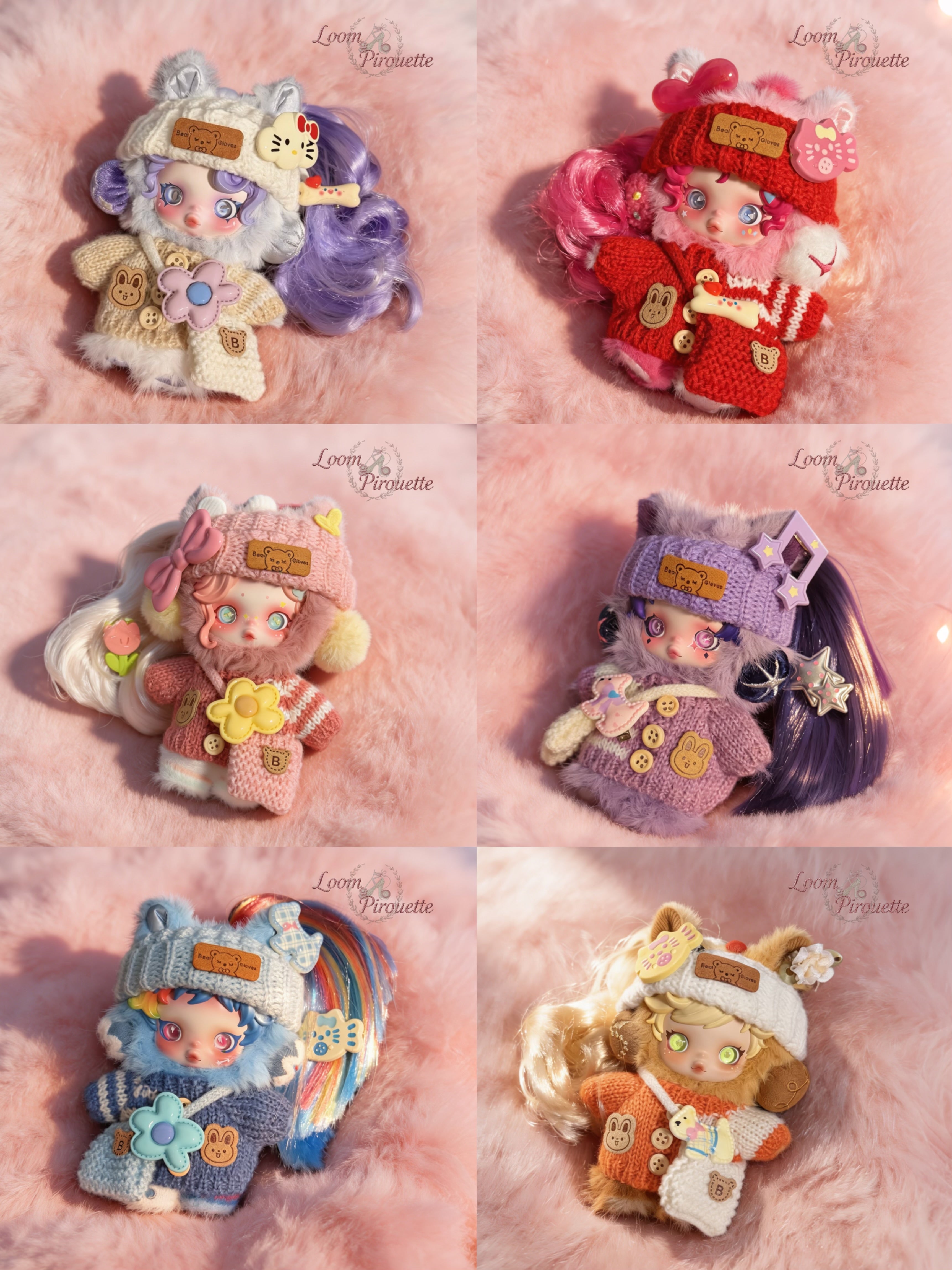 Skullpanda Handmade Clothes Set Outfit | Sweater Collection