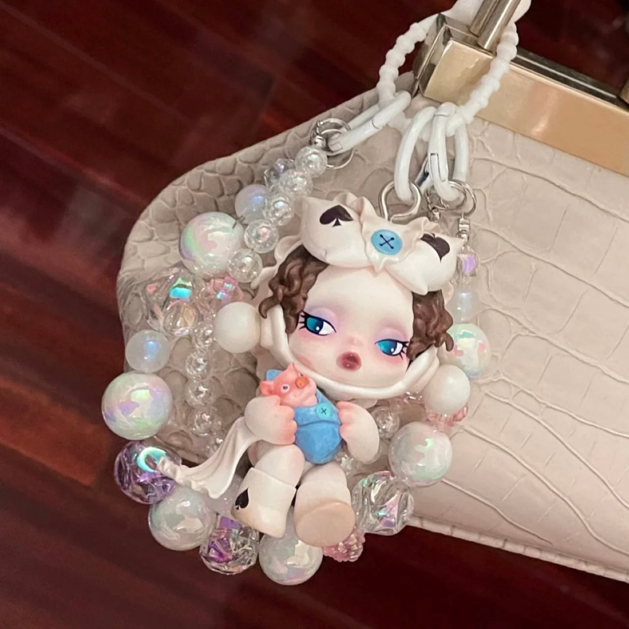Skullpanda DIY Bag Charm｜Candy Bubblegum