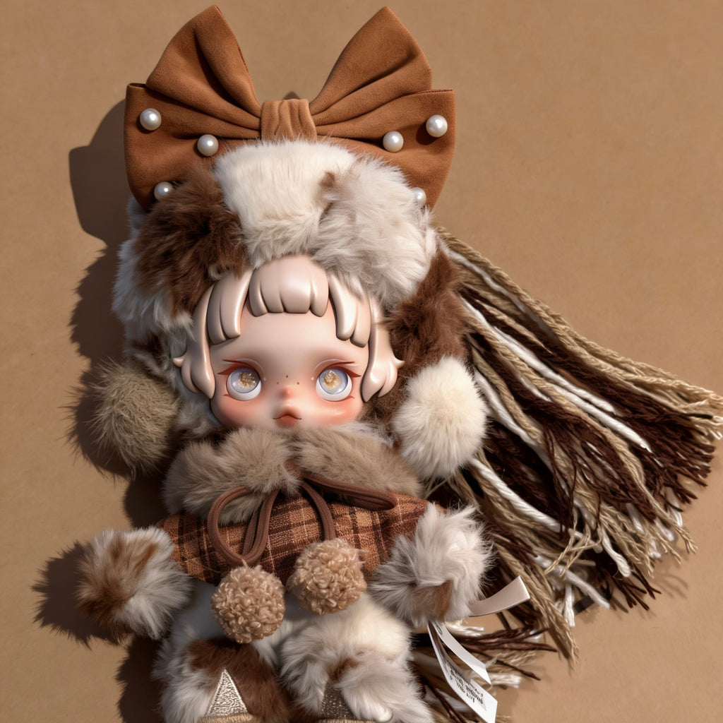 Skullpanda Handmade Clothes Set Outfit | Bow&Cape