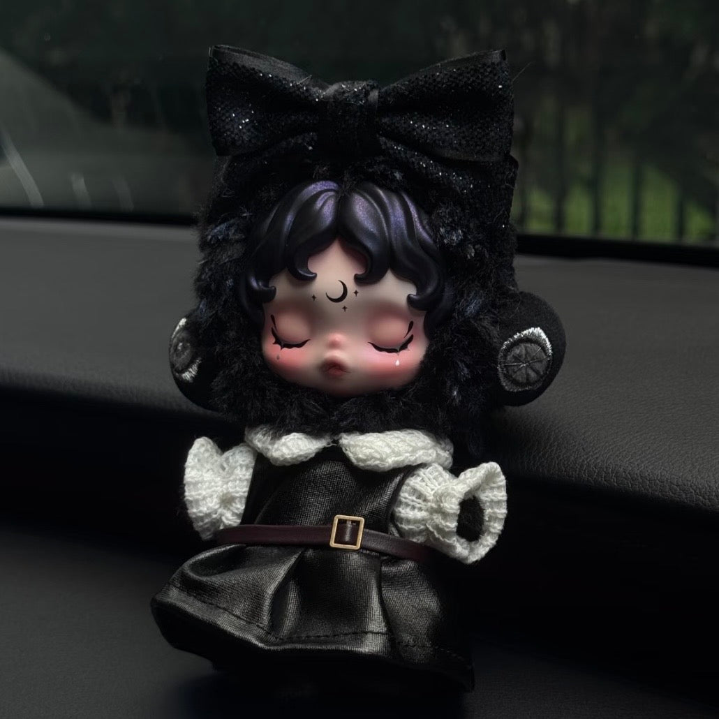 Skullpanda Handmade Clothes Set Outfit | Leather Dress