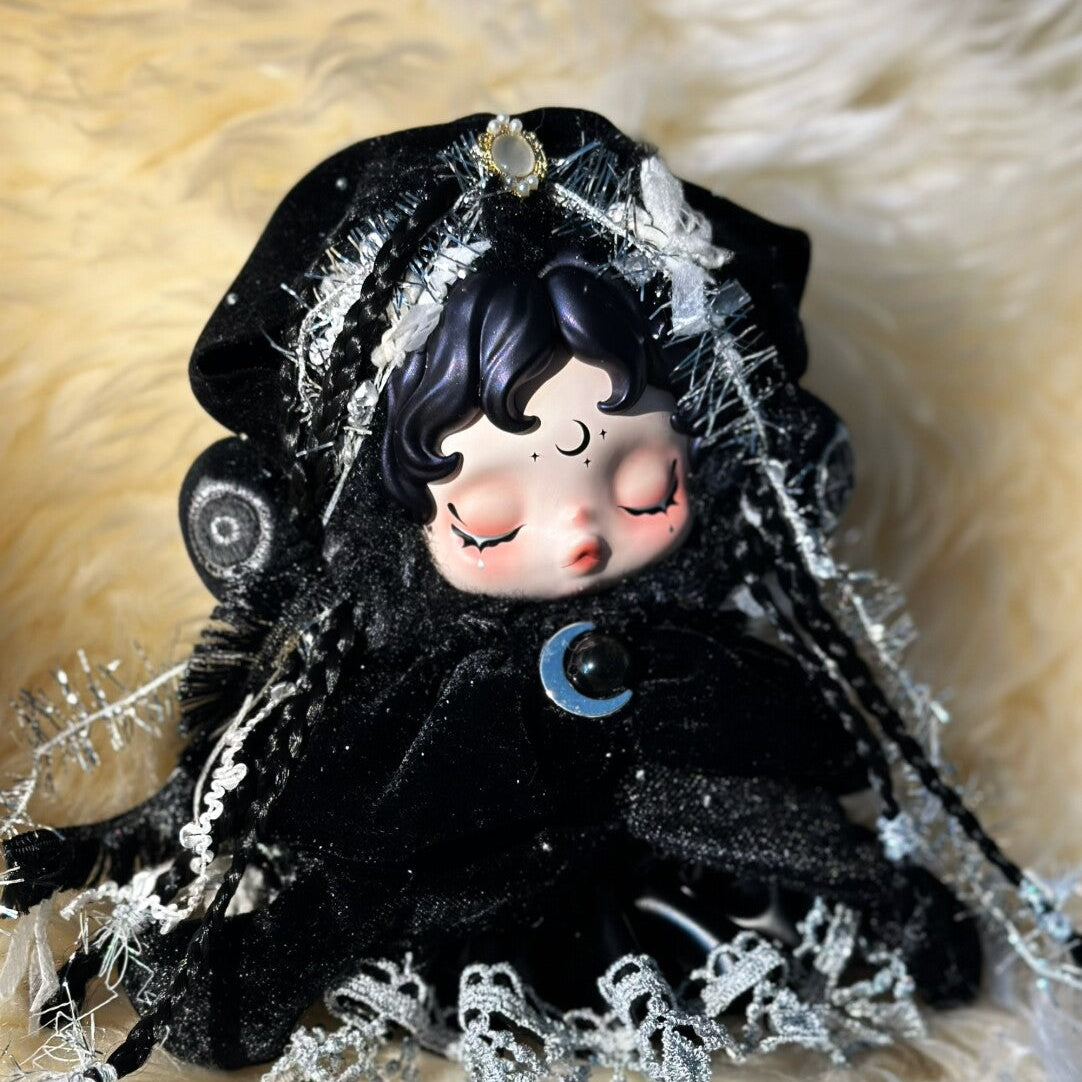 Skullpanda Handmade Clothes Set Outfit | Darkness Velvet Tribe