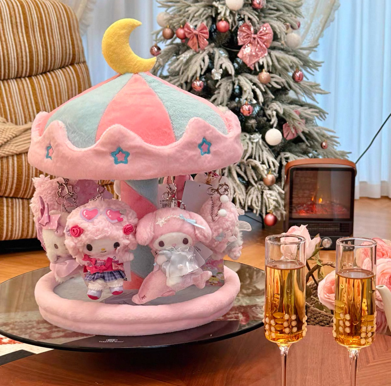 Carousel Toy House- Golden Dreamy