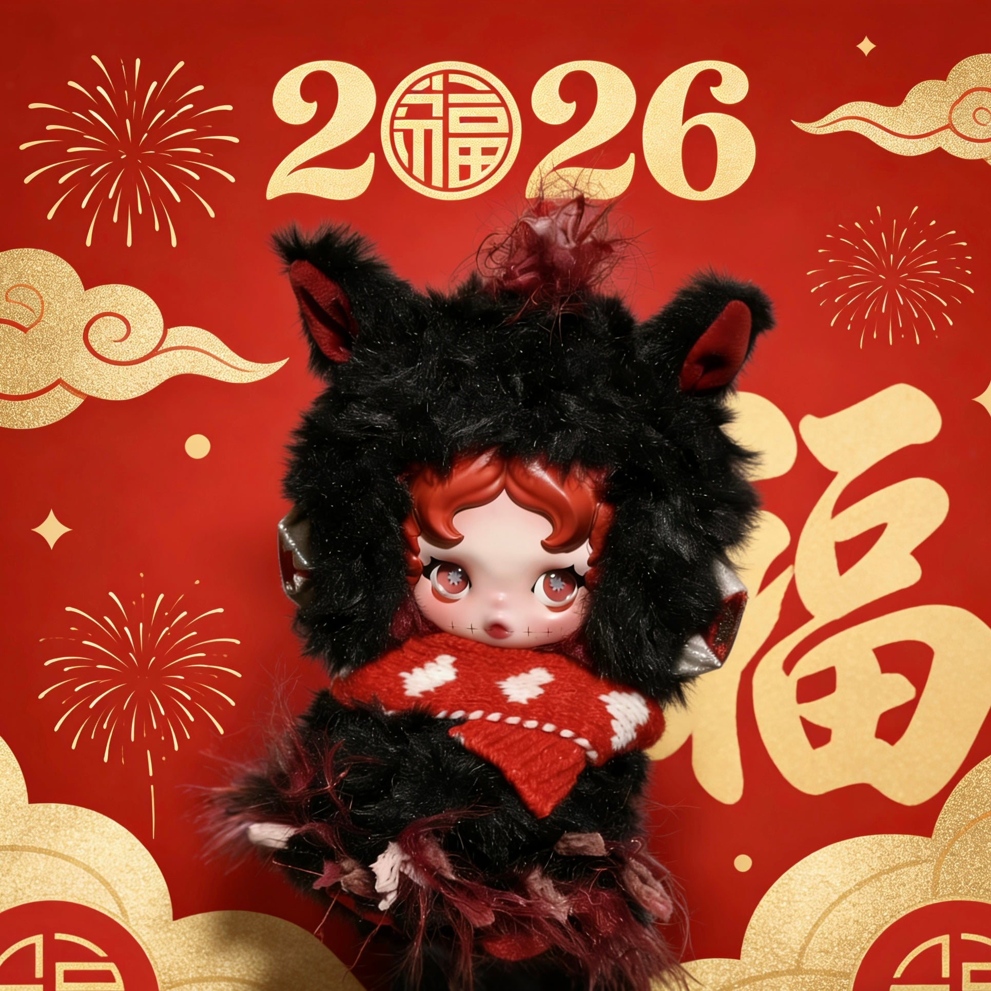 Skullpanda Handmade Clothes Set Outfit | Rising Star