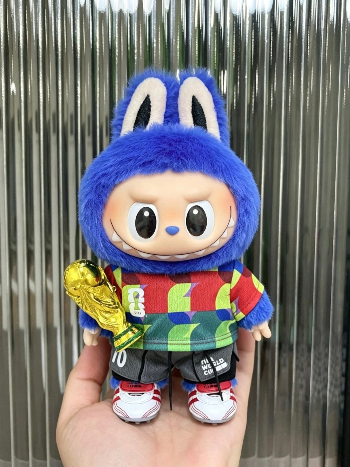 Labubu 17cm Custom Doll Design | FIFA World Cup ( plus a free soccer team‑themed outfit of your choice)