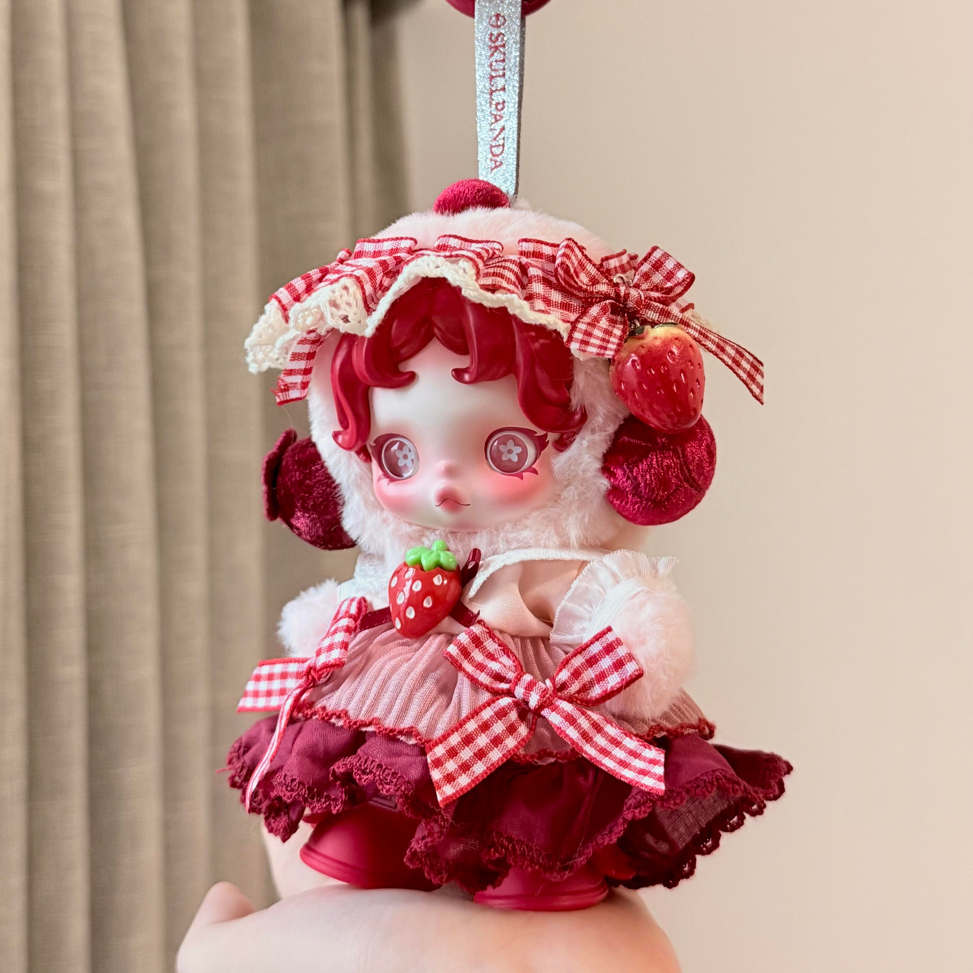 Skullpanda Handmade Clothes Set Outfit | Strawberry