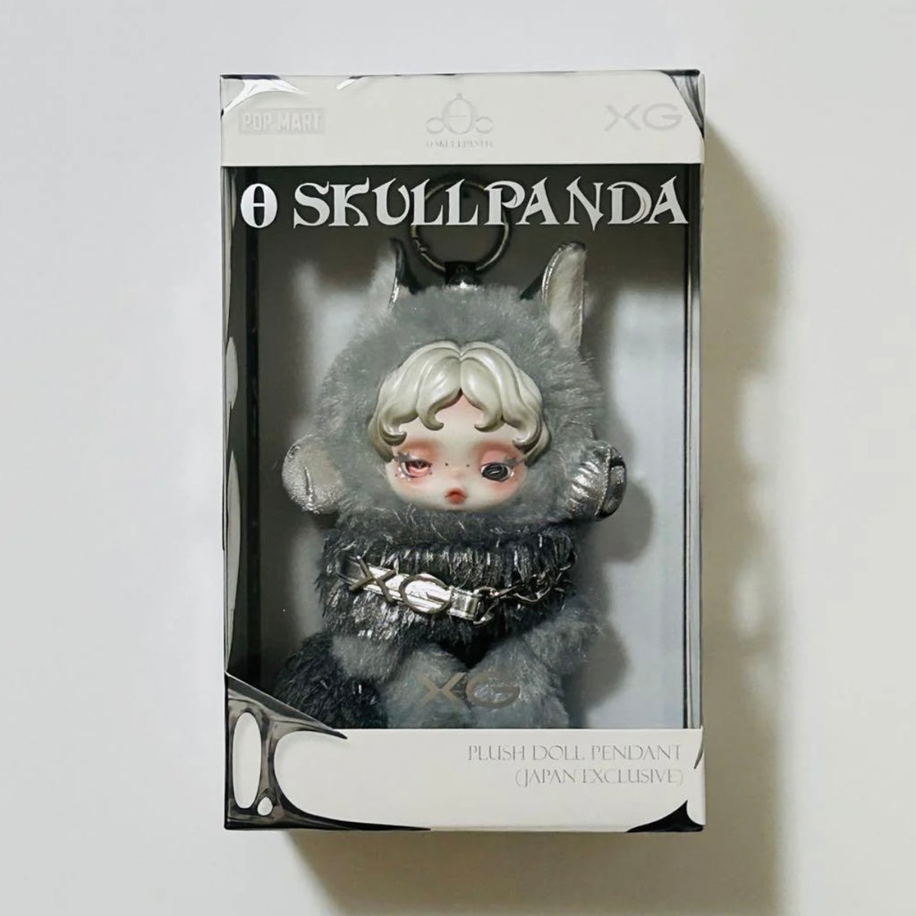 SKULLPANDA XG Plush Doll Pendant Japan Exclusive