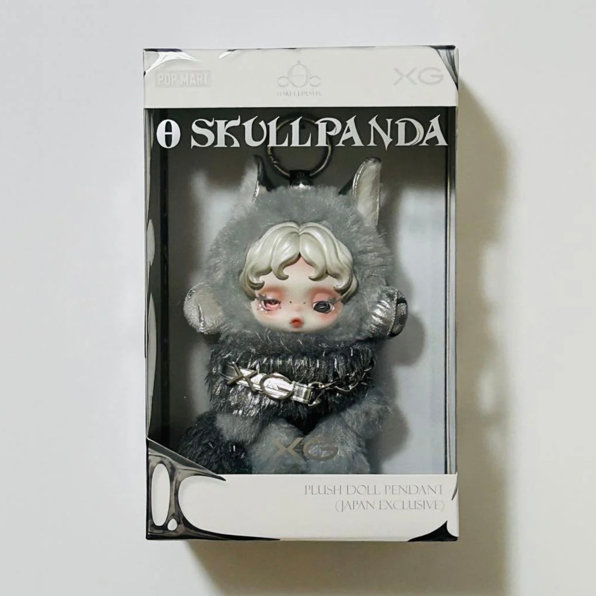 SKULLPANDA XG Plush Doll Pendant Japan Exclusive