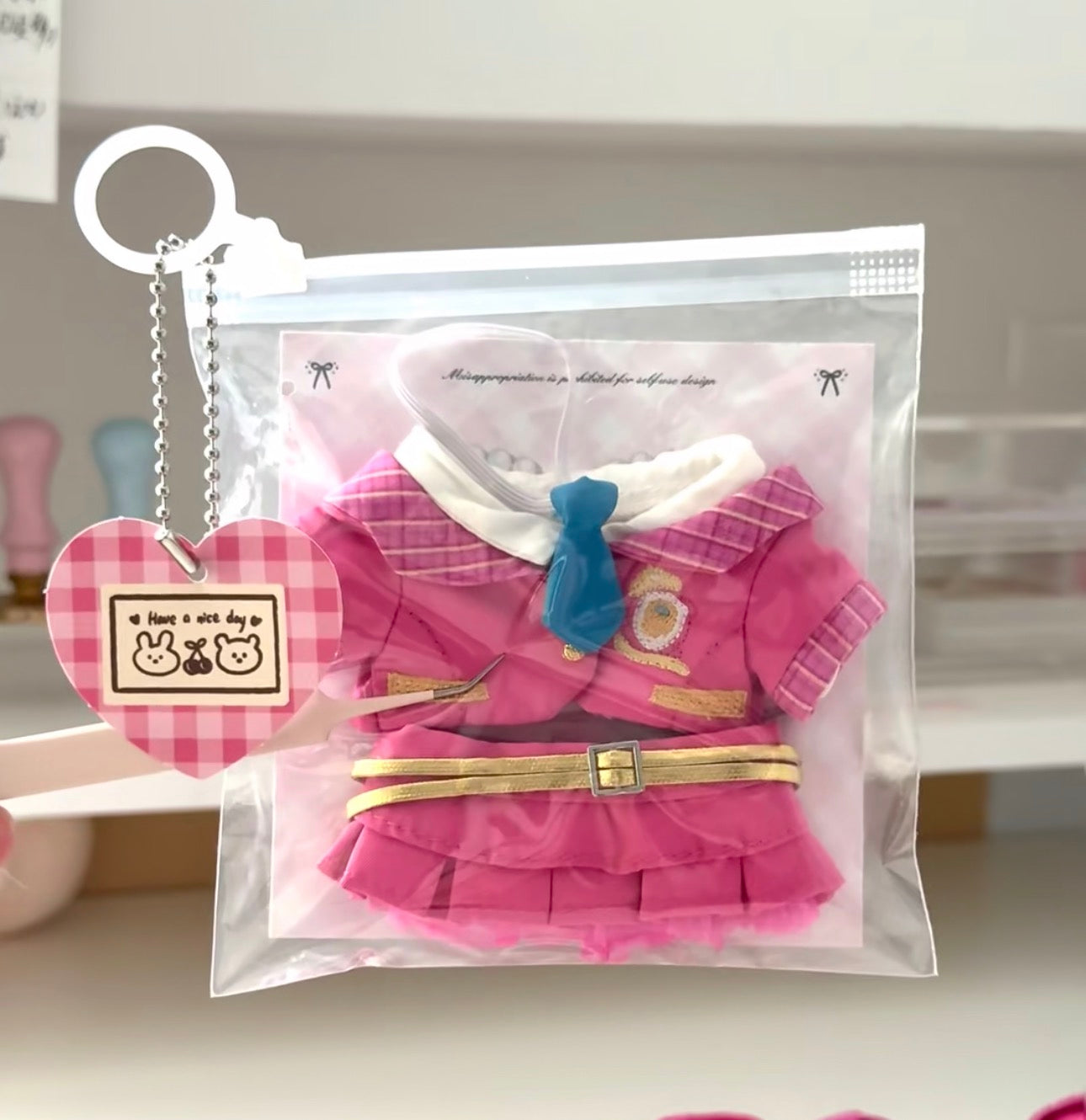 Handmade Clothes Set Outfit for 10cm Dolls/Skullpanda| Barbie: Princess School