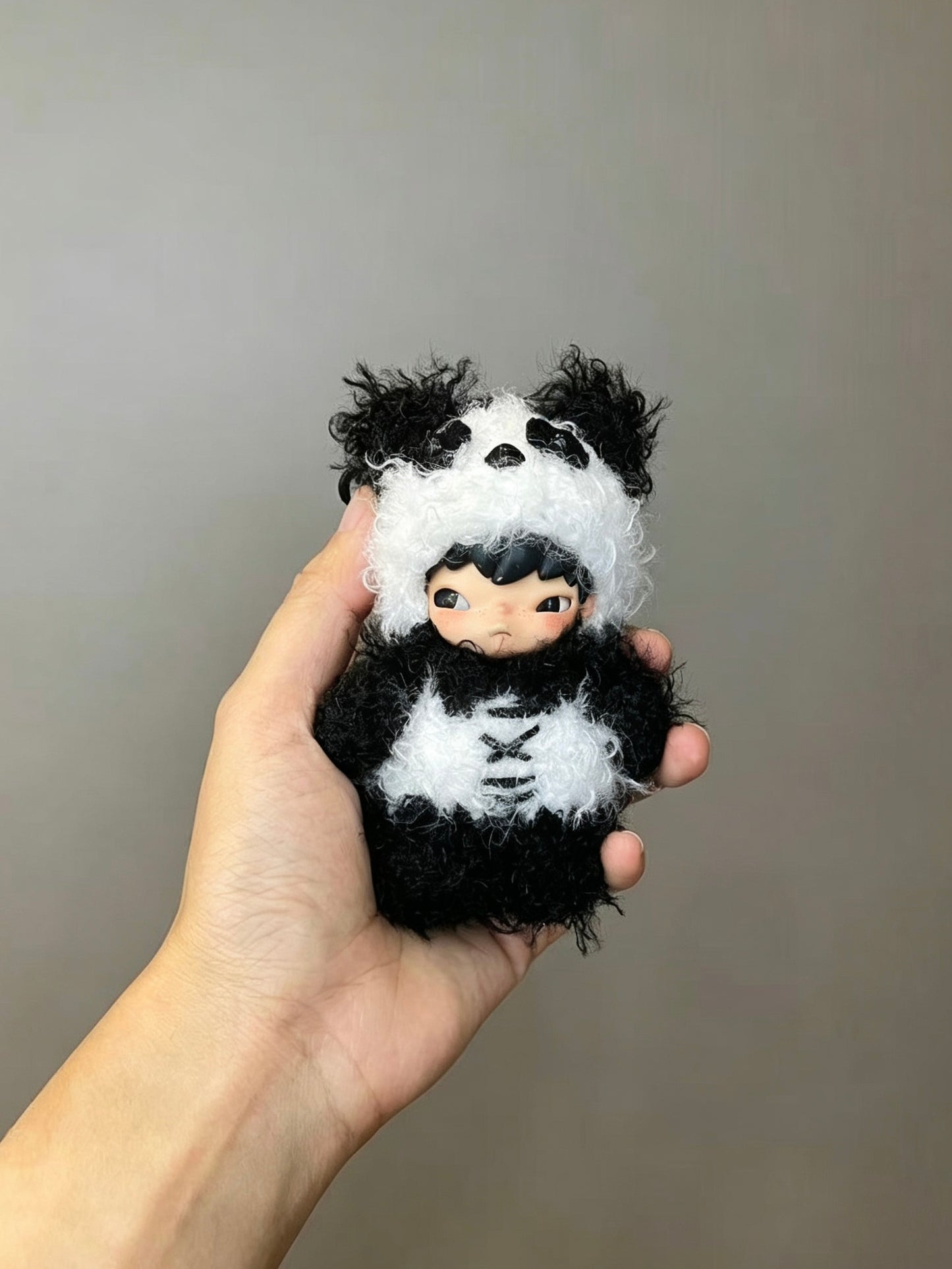 Custom Hirono Bag Charm｜10cm Hirono (incl. doll) WYSIWYG Panda