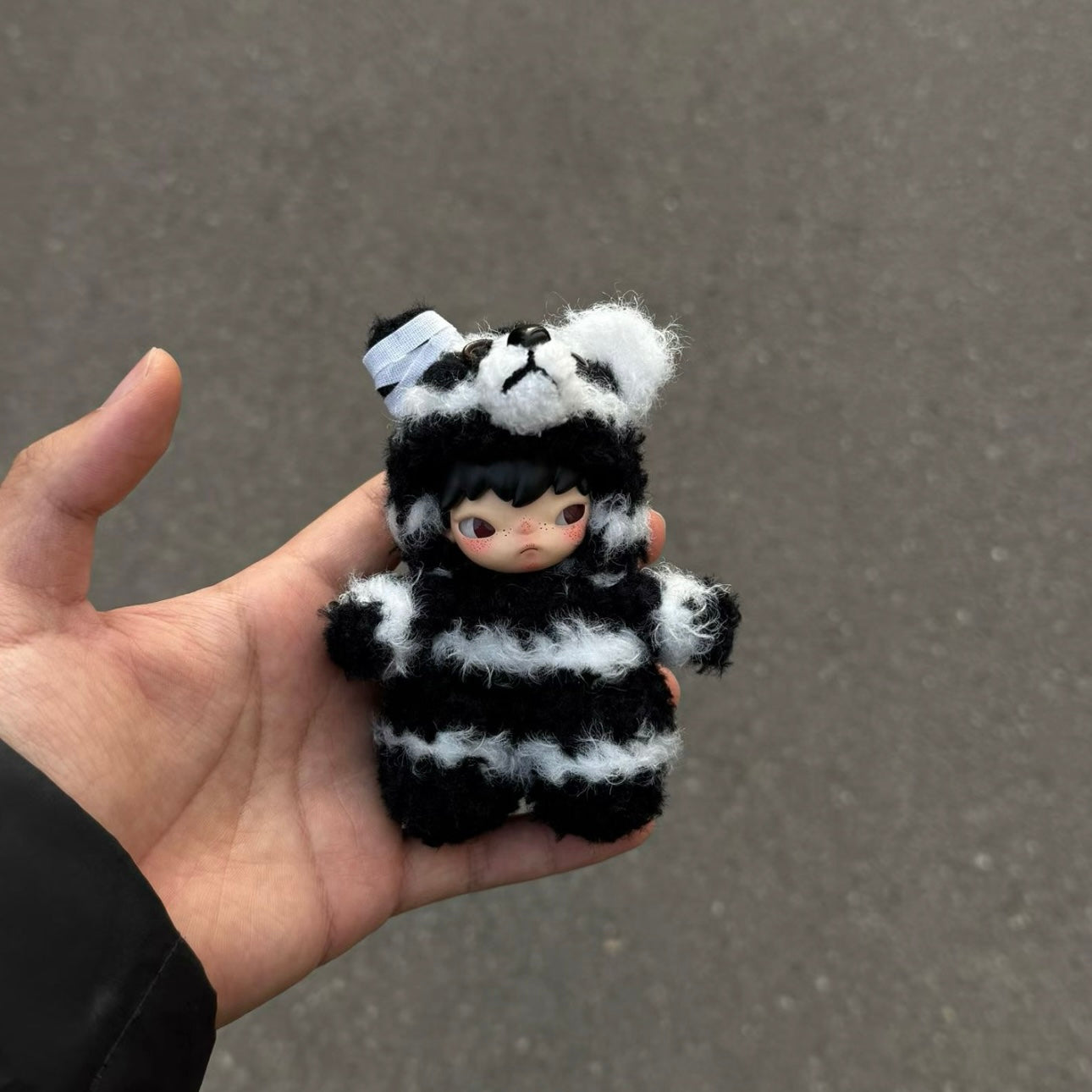 Custom Hirono Bag Charm｜10cm Hirono (incl. doll) WYSIWYG Zebra