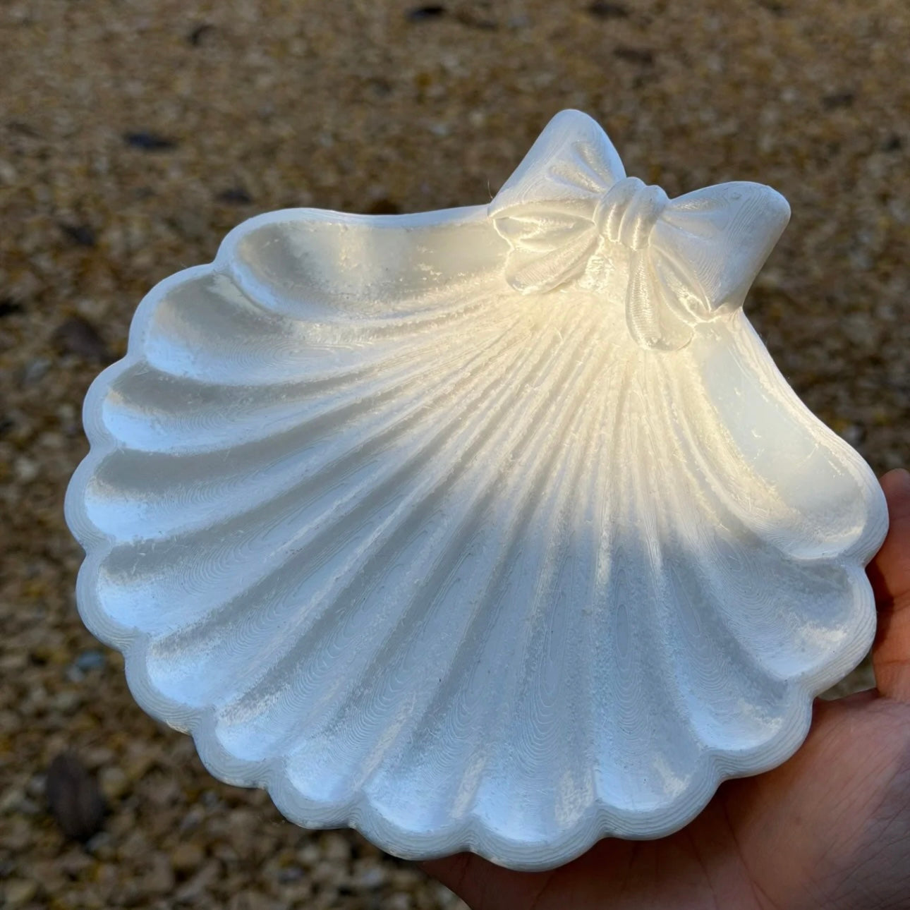 Baroque Shell Decor Platter