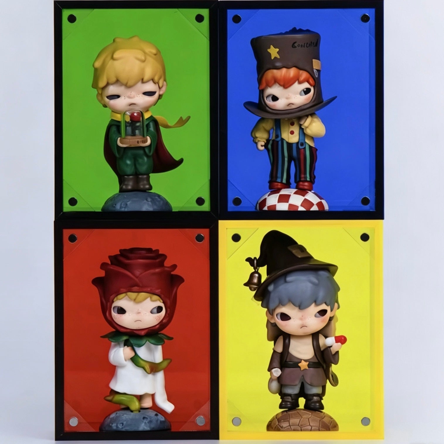 Acrylic Magnetic Opening Display Box for Blind Boxes, Customizable and Stackable Storage Solution