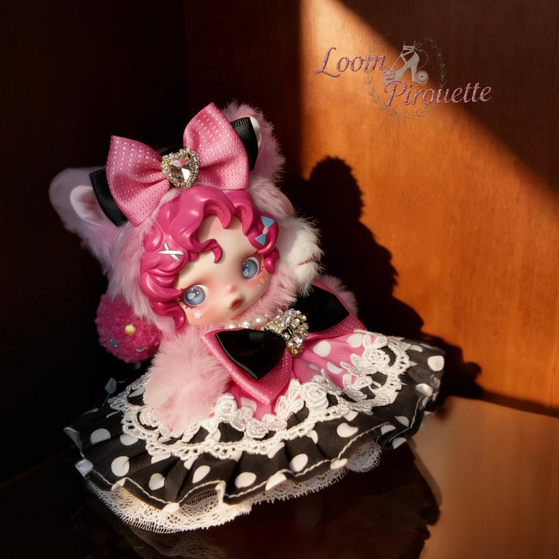 Skullpanda Handmade Clothes Set Outfit | Princess Bow Couture