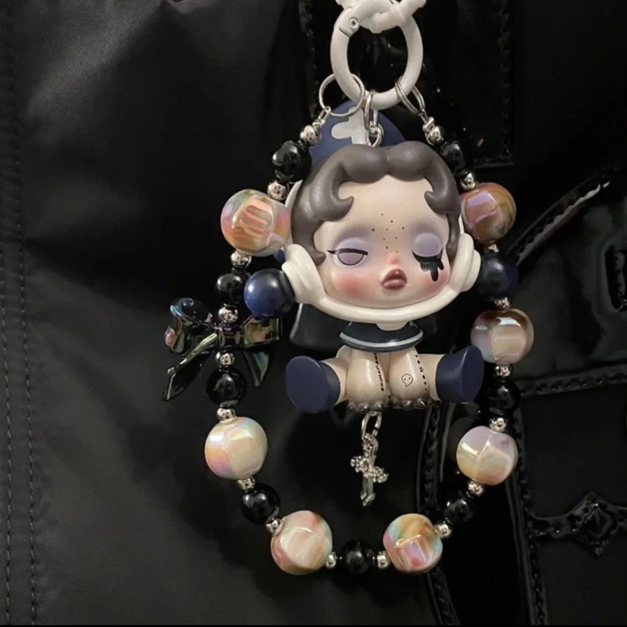 Skullpanda DIY Bag Charm｜Dark Elf