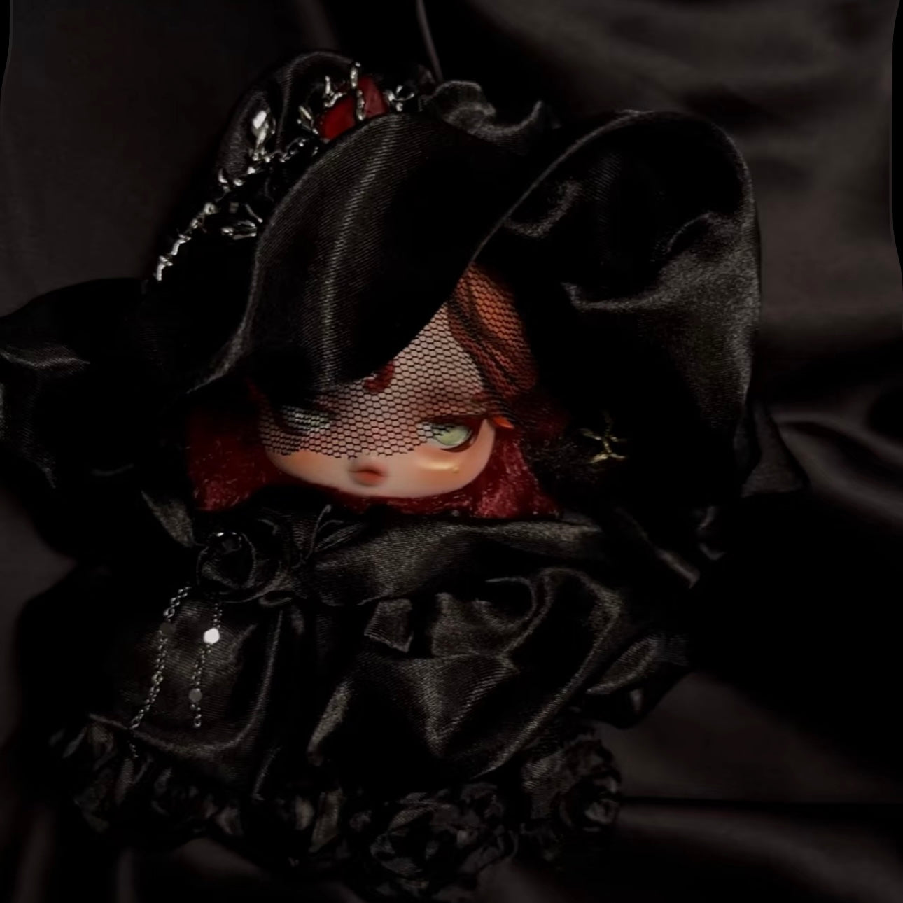 Skullpanda Handmade Clothes Set Outfit | Red Rose