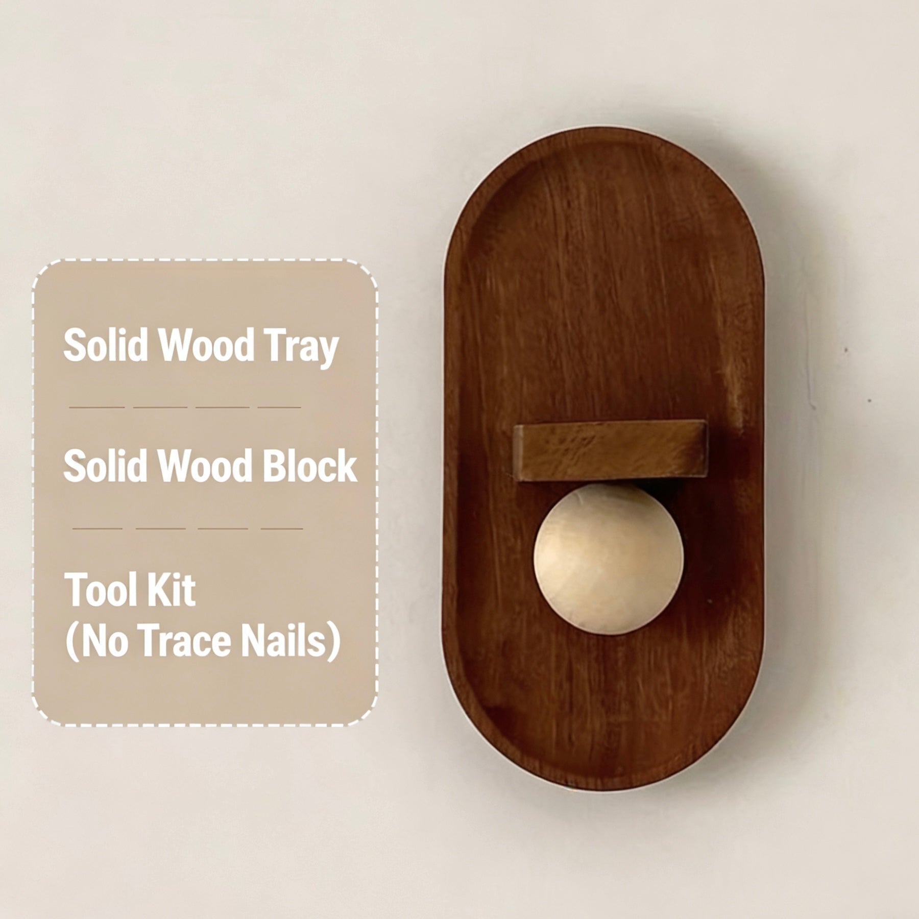 Hirono Candlestick Wall Lamp (Magnetic Light) / Blind Box Wall Storage Ornament