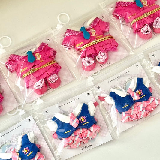 Handmade Clothes Set Outfit for 10cm Dolls/Skullpanda| Barbie: Princess School