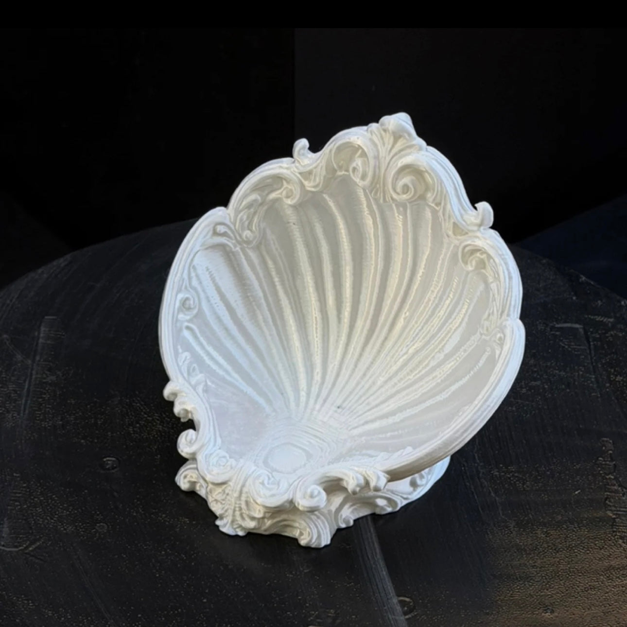 Baroque Shell Decor Platter