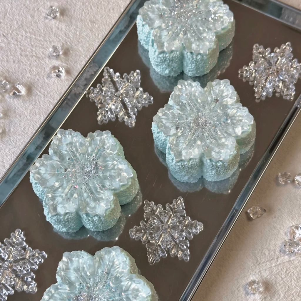 Handmade Silicone Squishy Toy｜Snow