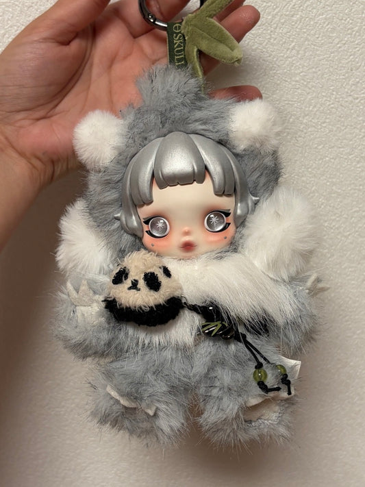 [Pre-Order] Skullpanda 17cm Custom Doll Design | Mini Punk Panda #Ship by Sep 15#