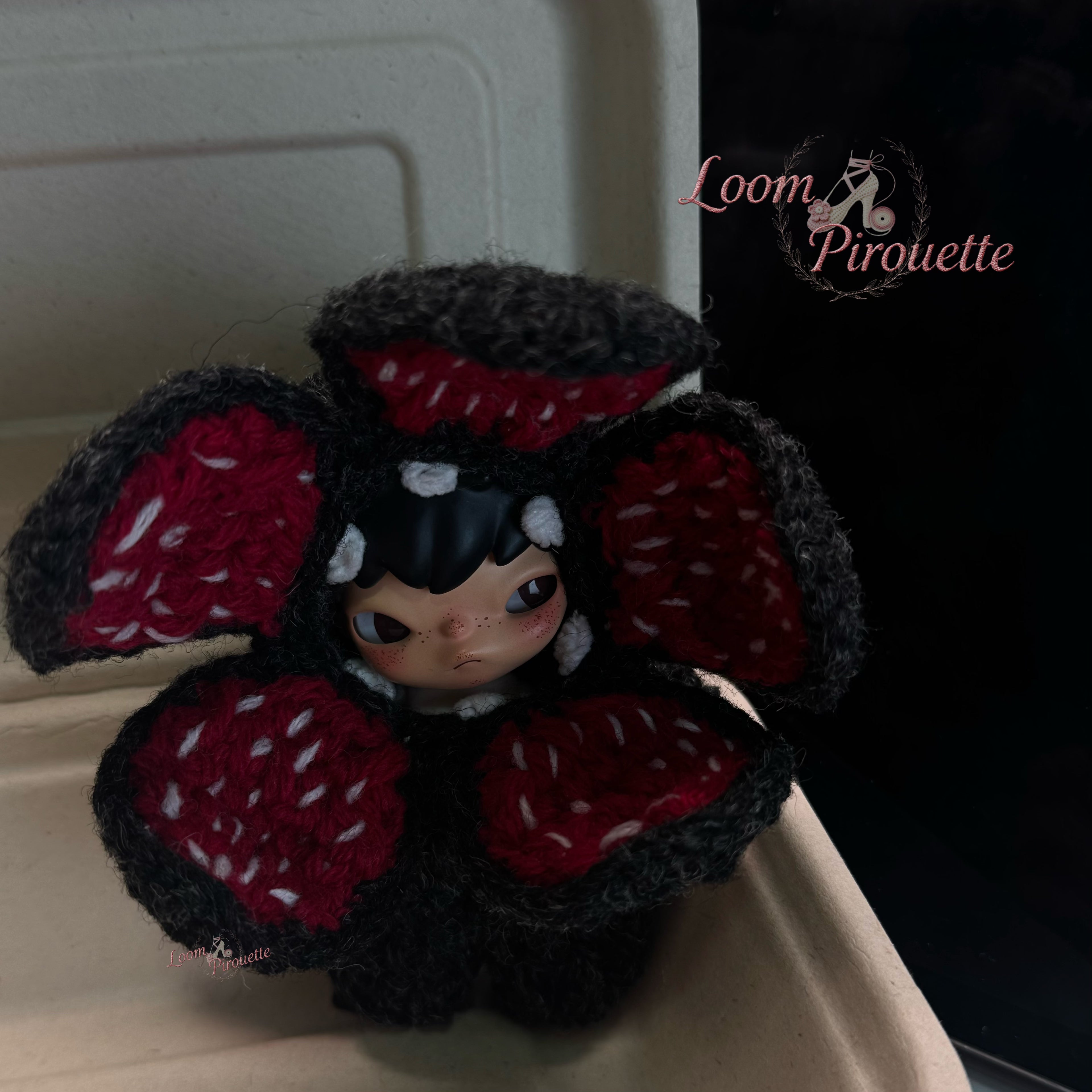 Custom Hirono Bag Charm｜10cm Hirono (incl. doll) Demogorgon