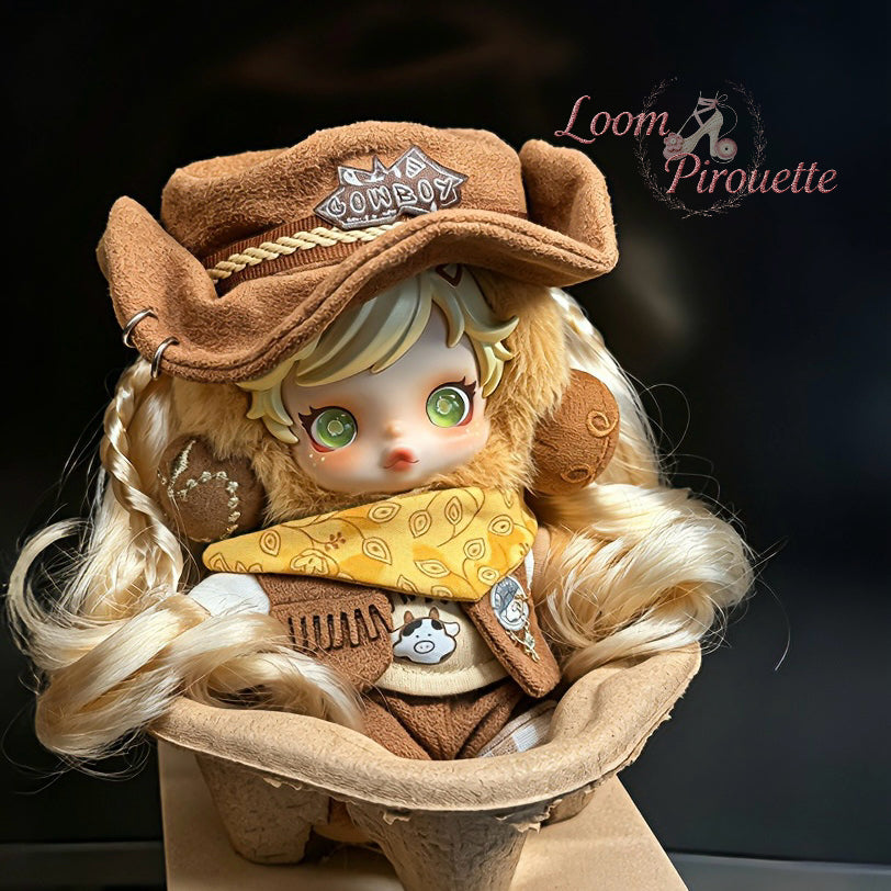 Skullpanda Handmade Clothes Set Outfit | Western Cowboy