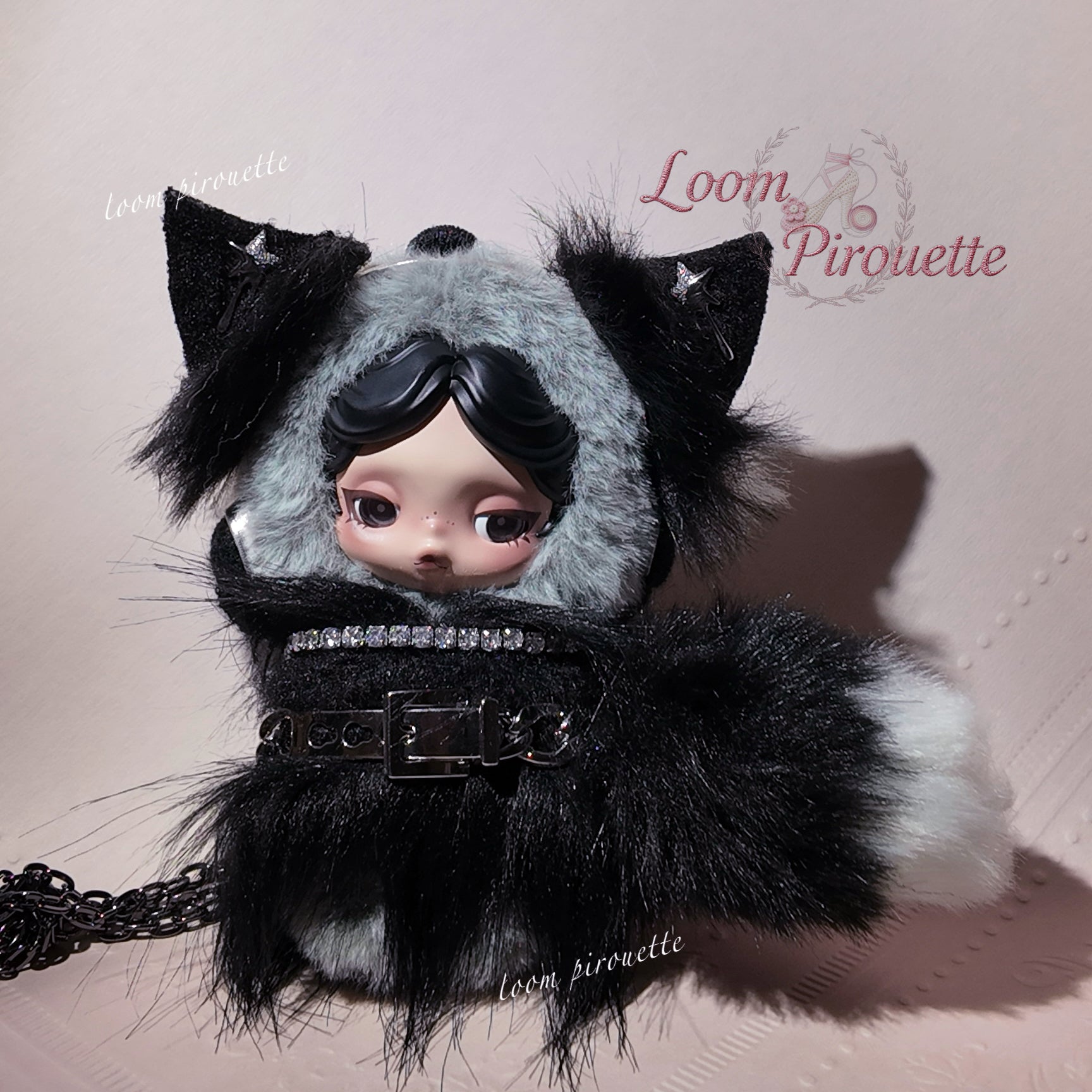 [Limited]Doll Designer Handmade Clothes Set Outfit | Wolf-themed Outfit