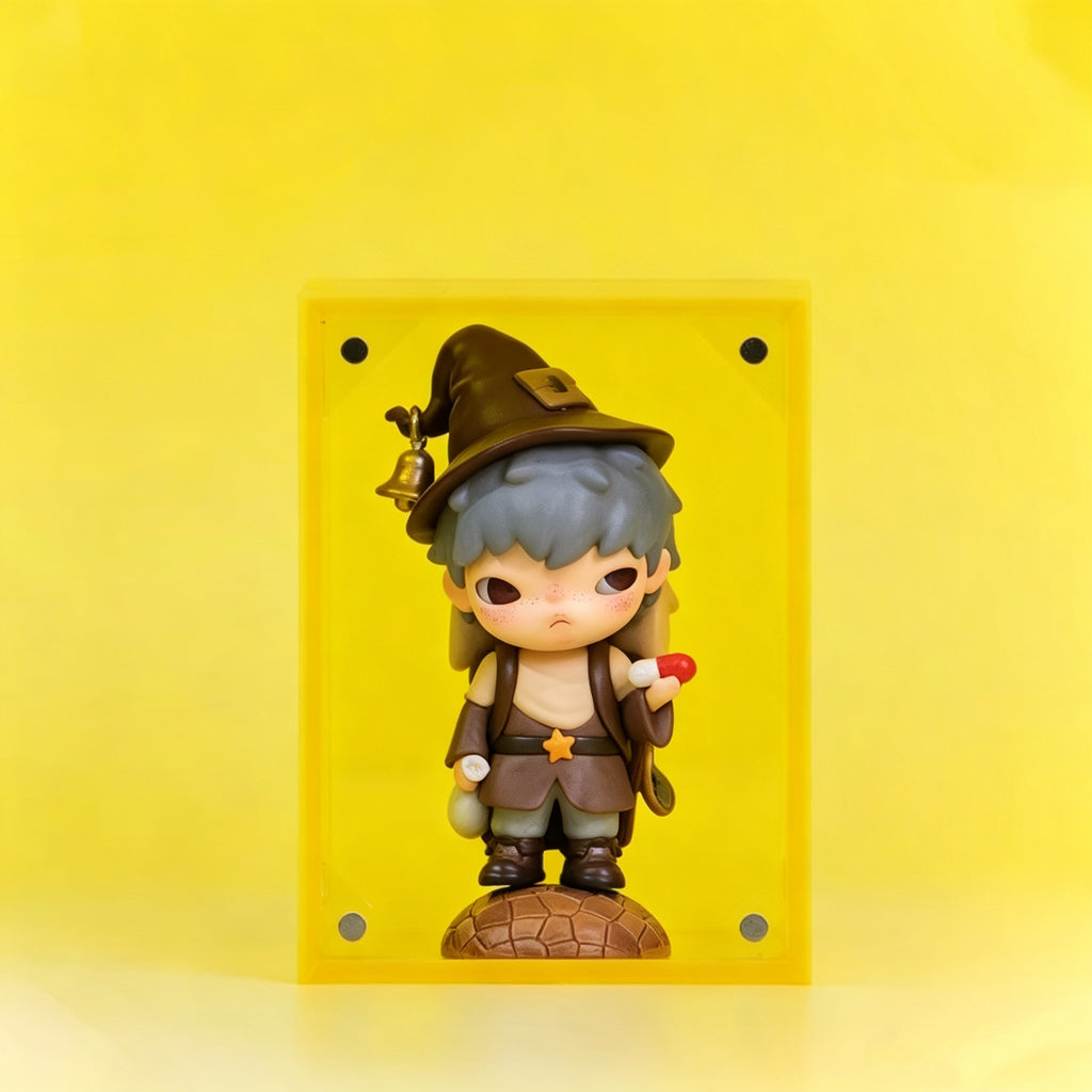 Acrylic Magnetic Opening Display Box for Blind Boxes, Customizable and Stackable Storage Solution