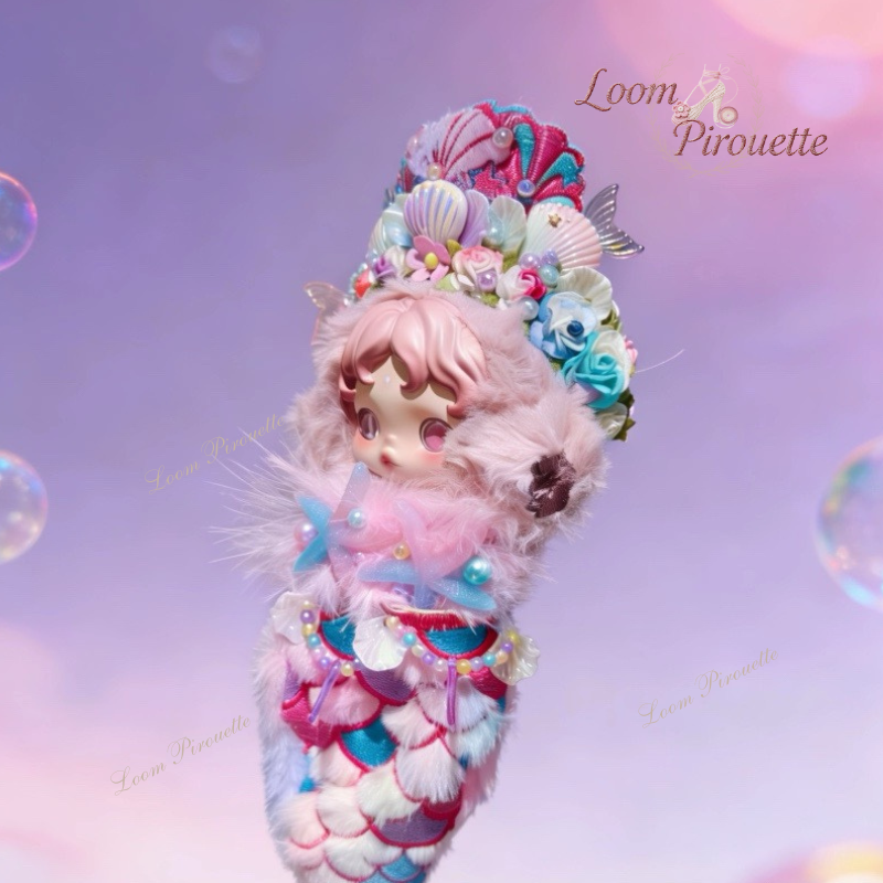 Skullpanda Handmade Clothes Set Outfit | Mermaid