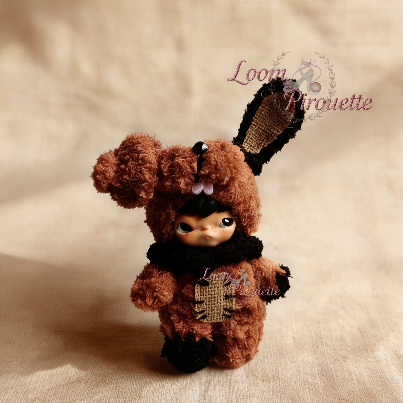 Custom Hirono Bag Charm｜10cm Hirono (incl. doll) WYSIWYG