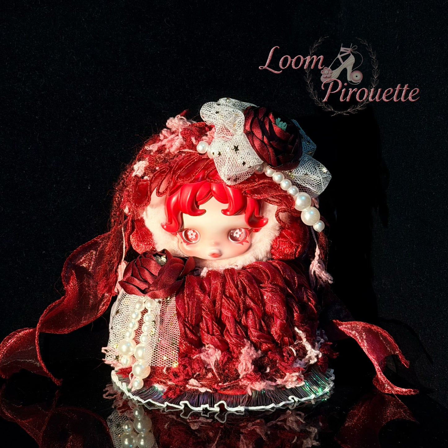 Skullpanda Handmade Clothes Set Outfit | Rose
