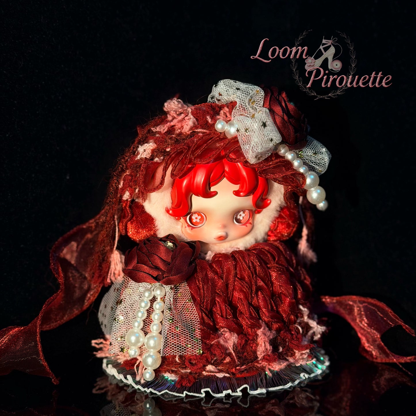 Skullpanda Handmade Clothes Set Outfit | Rose