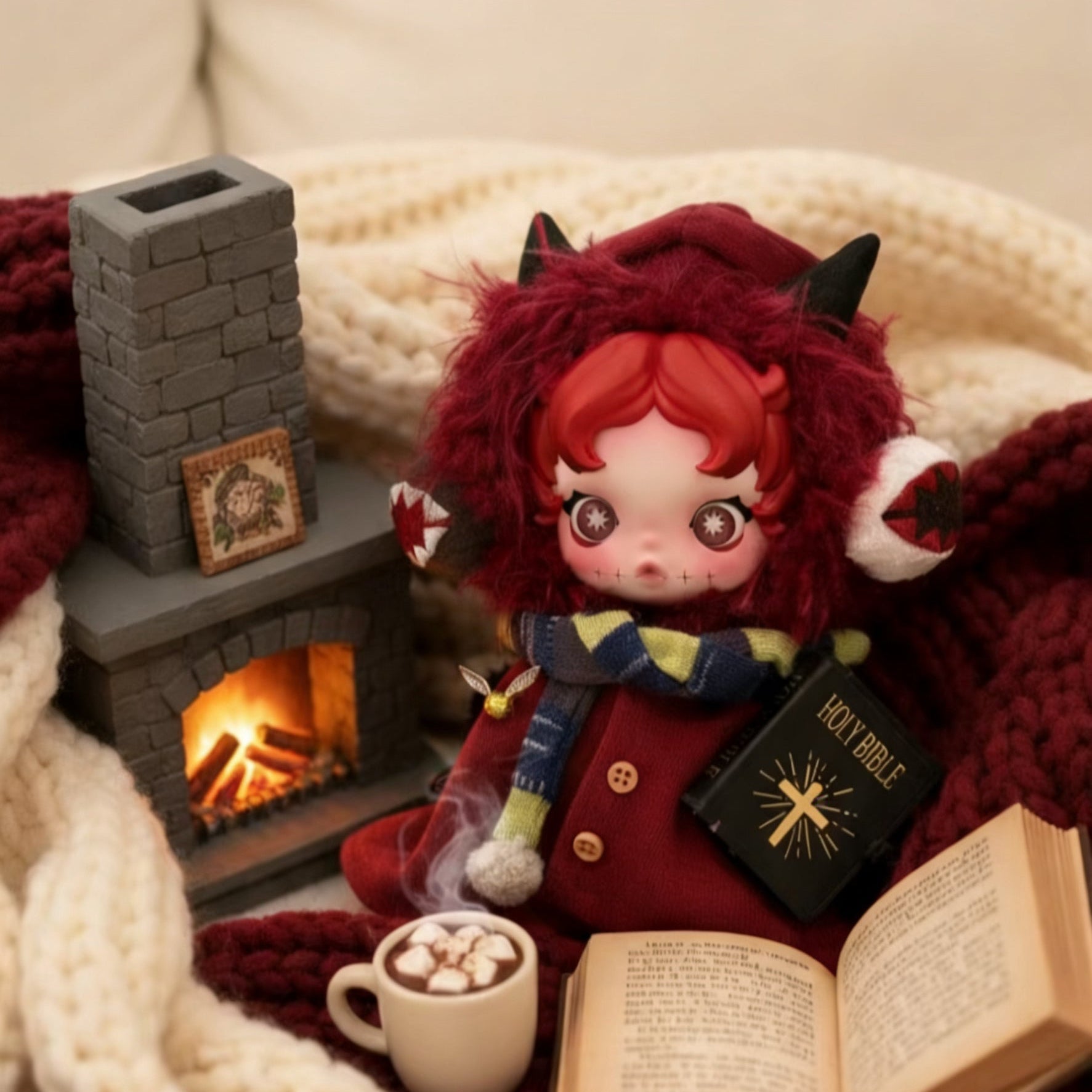 Skullpanda Handmade Clothes Set Outfit | Magic Academy Uniform