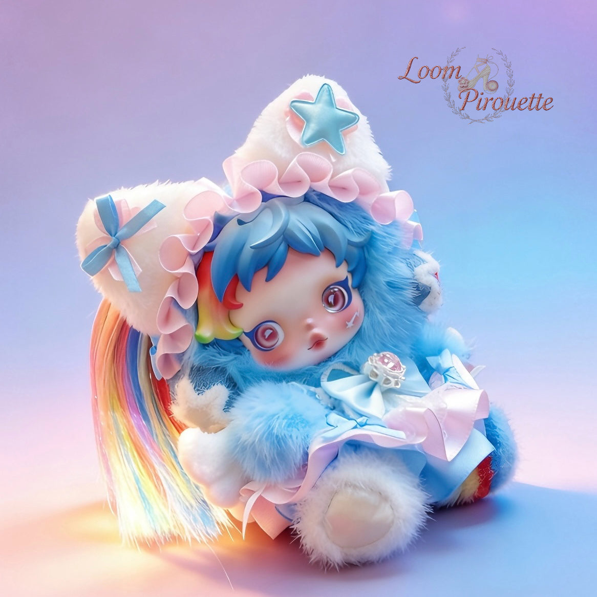 Skullpanda Handmade Clothes Set Outfit | Angel Kitten