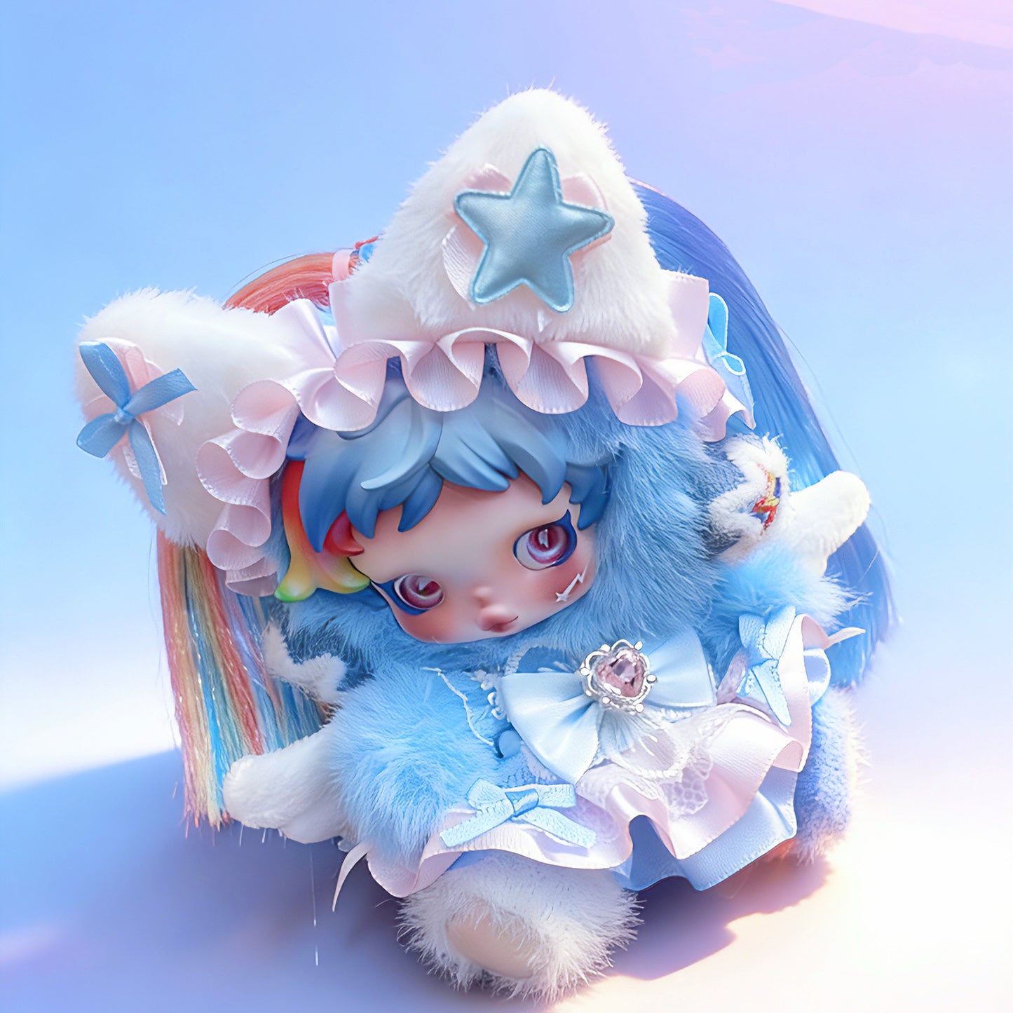 Skullpanda Handmade Clothes Set Outfit | Angel Pony