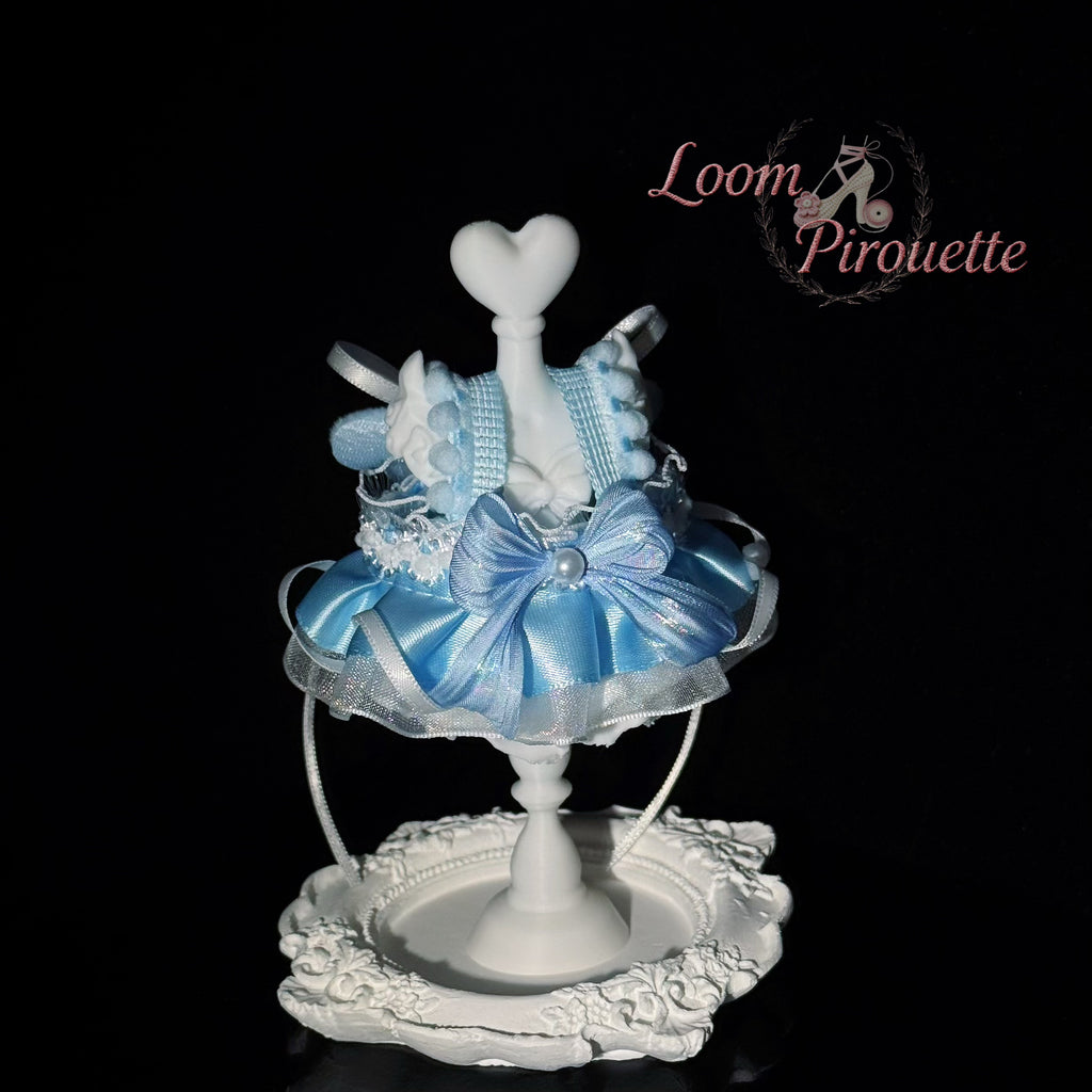 Skullpanda Handmade Clothes Set Outfit | Blue Sky