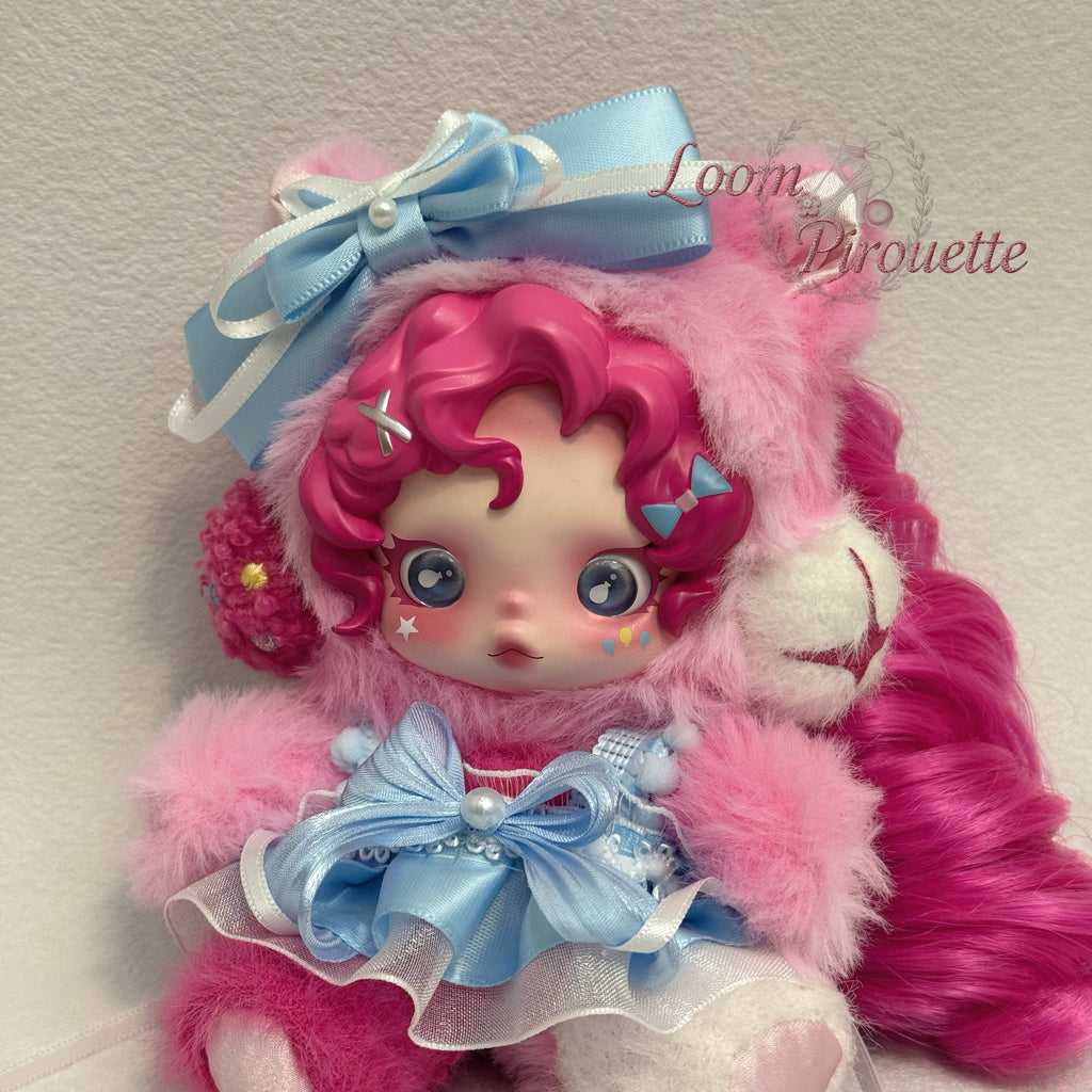 Skullpanda Handmade Clothes Set Outfit | Blue Sky