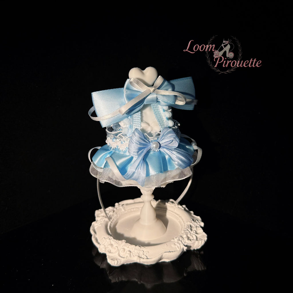 Skullpanda Handmade Clothes Set Outfit | Blue Sky