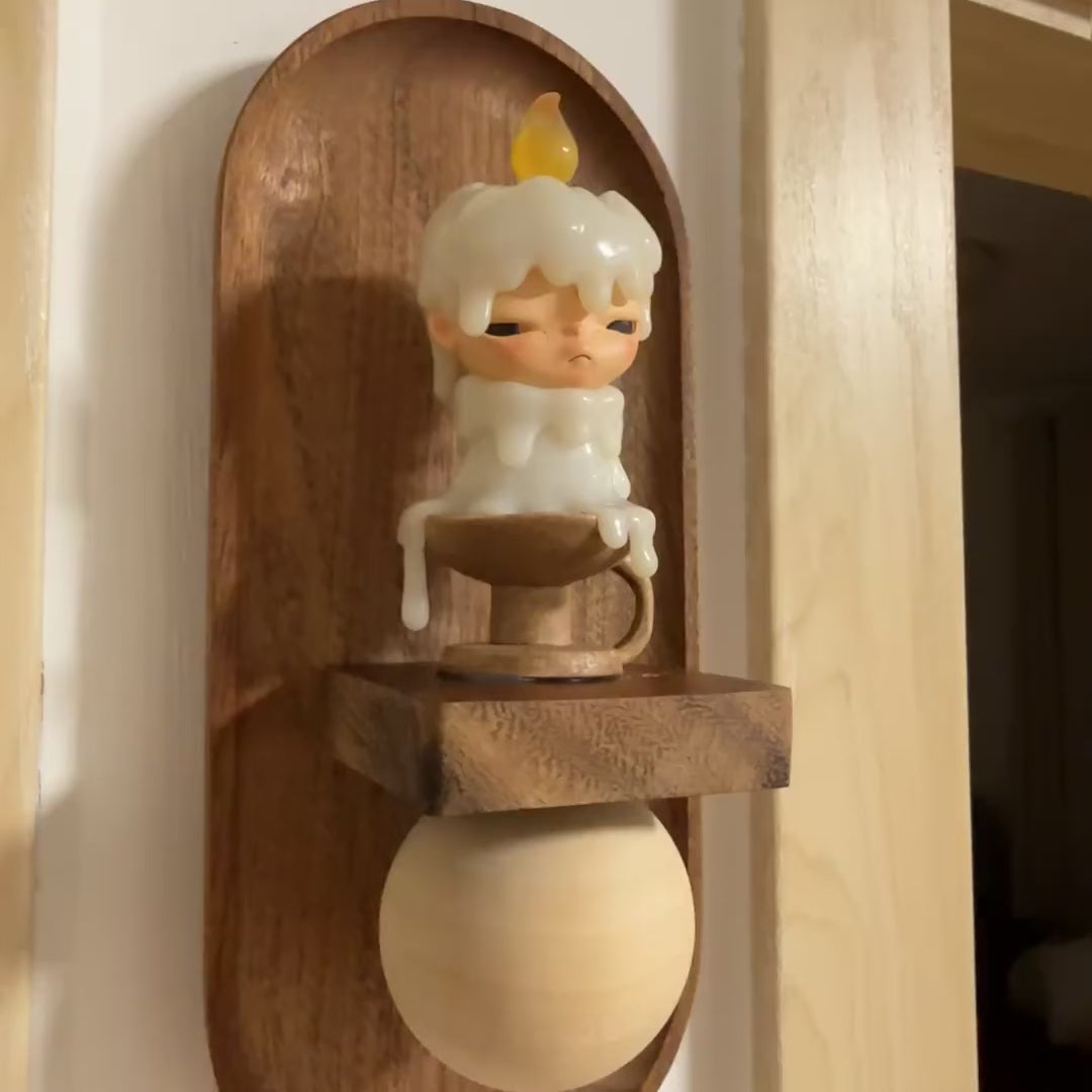 Hirono Candlestick Wall Lamp (Magnetic Light) / Blind Box Wall Storage Ornament